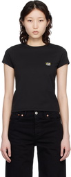 Kenzo Black Kenzo Paris 'KENZO Wild Tiger' Embroidered T-shirt