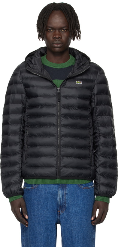 Photo: Lacoste Black LS Light Puffer Jacket