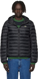 Lacoste Black LS Light Puffer Jacket