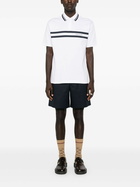 Gucci Blue Cotton Wide-Leg Shorts