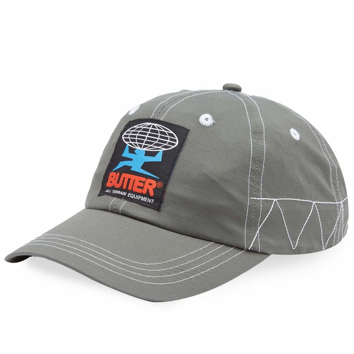 Photo: Butter Goods Men's Terrain Contrast 6 Panel Cap in Army