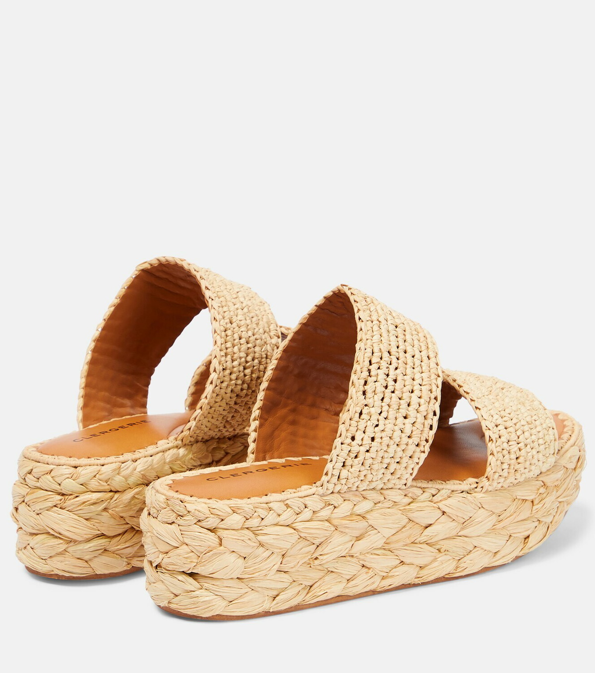 Clergerie discount raffia sandals