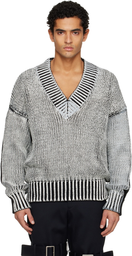 Photo: VAQUERA Black & White Oversized Sweater
