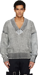 VAQUERA Black & White Oversized Sweater