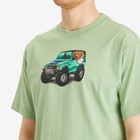 MARKET Men's 4X4 Bear T-Shirt in Basil