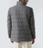 Herno Cashmere-blend puffer jacket