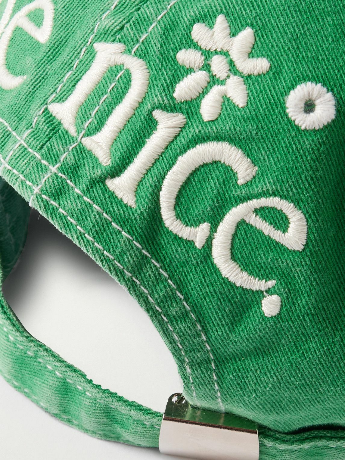 ERL - Venice Embroidered Cotton-Twill Baseball Cap ERL