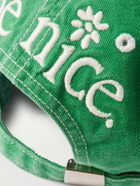 ERL - Venice Embroidered Cotton-Twill Baseball Cap