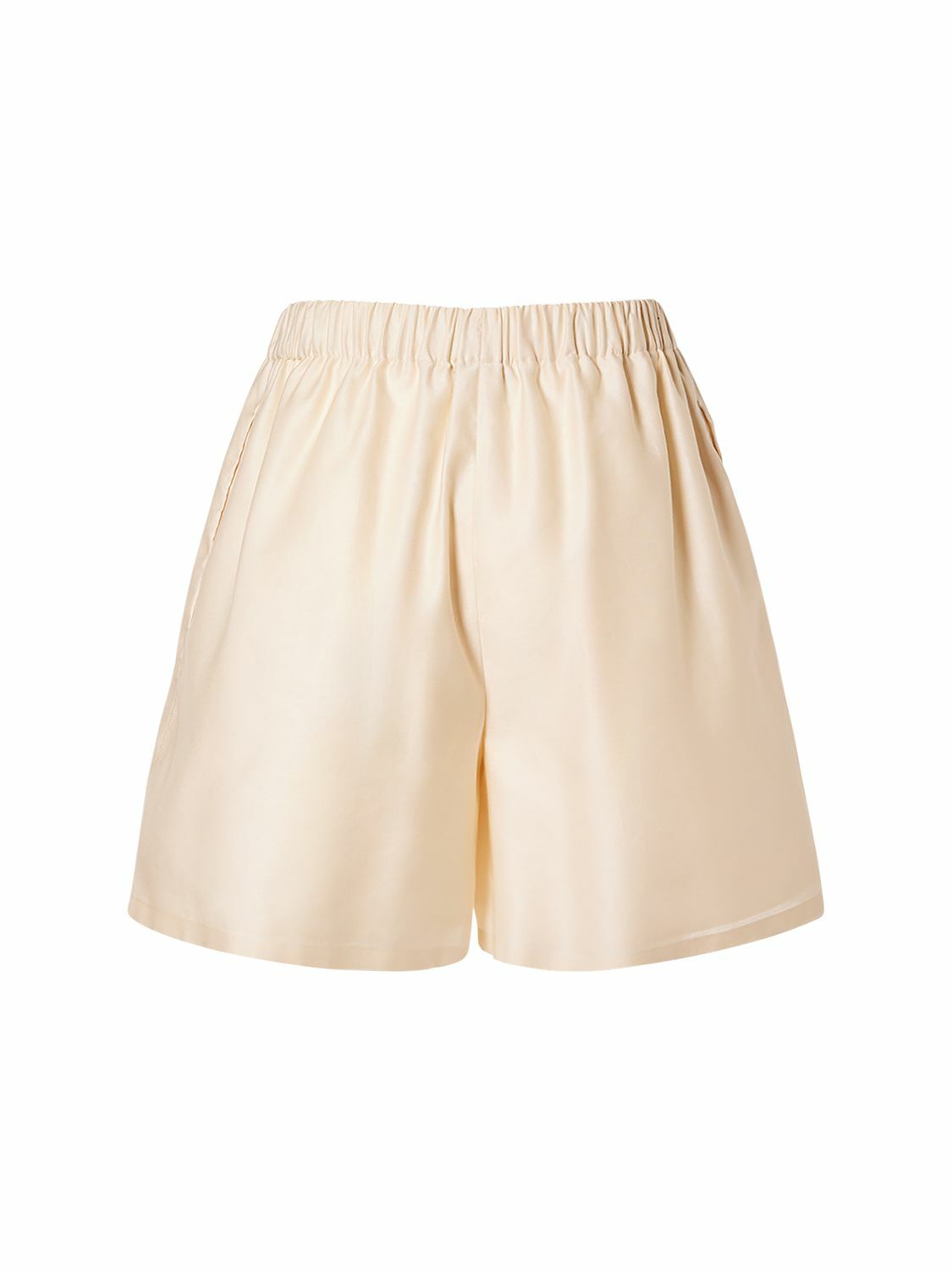 MAX MARA - Piadena Cotton High Waist Shorts Max Mara