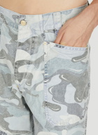 Benz Camouflage Jeans in Grey