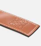 Loewe - Anagram leather snap bracelet