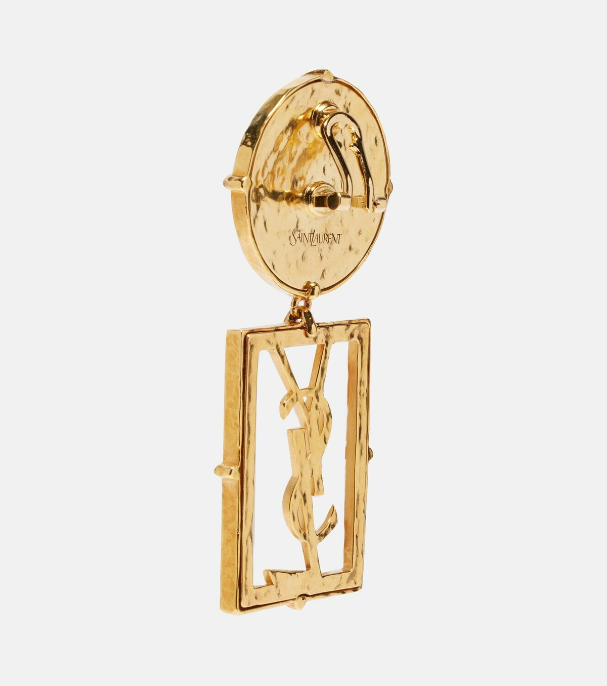 Saint Laurent Cassandre clip-on earrings