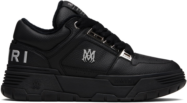 Photo: AMIRI Black Metallic MA-1 Sneakers