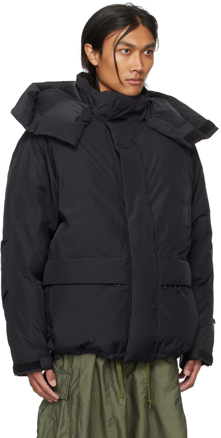 DAIWA PIER39 Black Expedition Down Jacket Daiwa Pier39