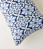 La DoubleJ Printed cotton cushion