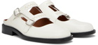 Marni White Bambi 3.0 Double Buckle Loafers