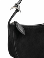 LITTLE LIFFNER - Mini Moon Pony Hair Leather Shoulder Bag