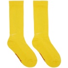Vetements Yellow Reebok Edition DHL Socks