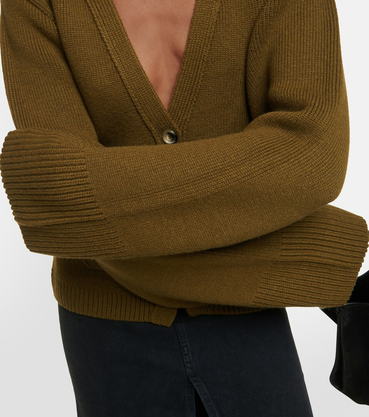 Khaite Scarlet cashmere cardigan