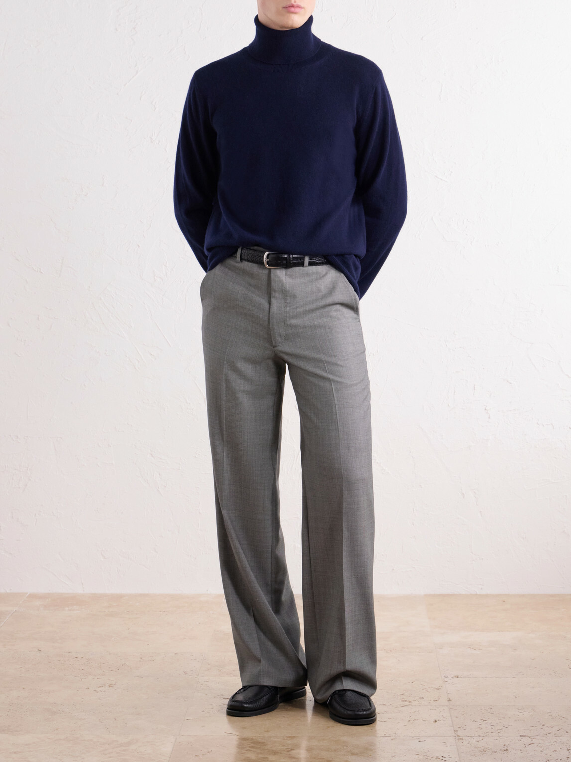 Paul Smith - Cashmere Rollneck Sweater - Blue