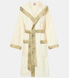Etro Bloom cotton terry bathrobe