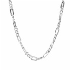 Serge DeNimes Men's Track Chain Necklace in Sterling Silver