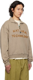 Story mfg. Brown Geo Sweatshirt