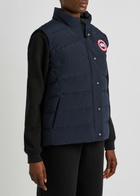 Canada Goose Freestyle Quilted Arctic-tech Shell Gilet Navy