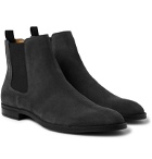 Hugo Boss - Coventry Suede Chelsea Boots - Gray