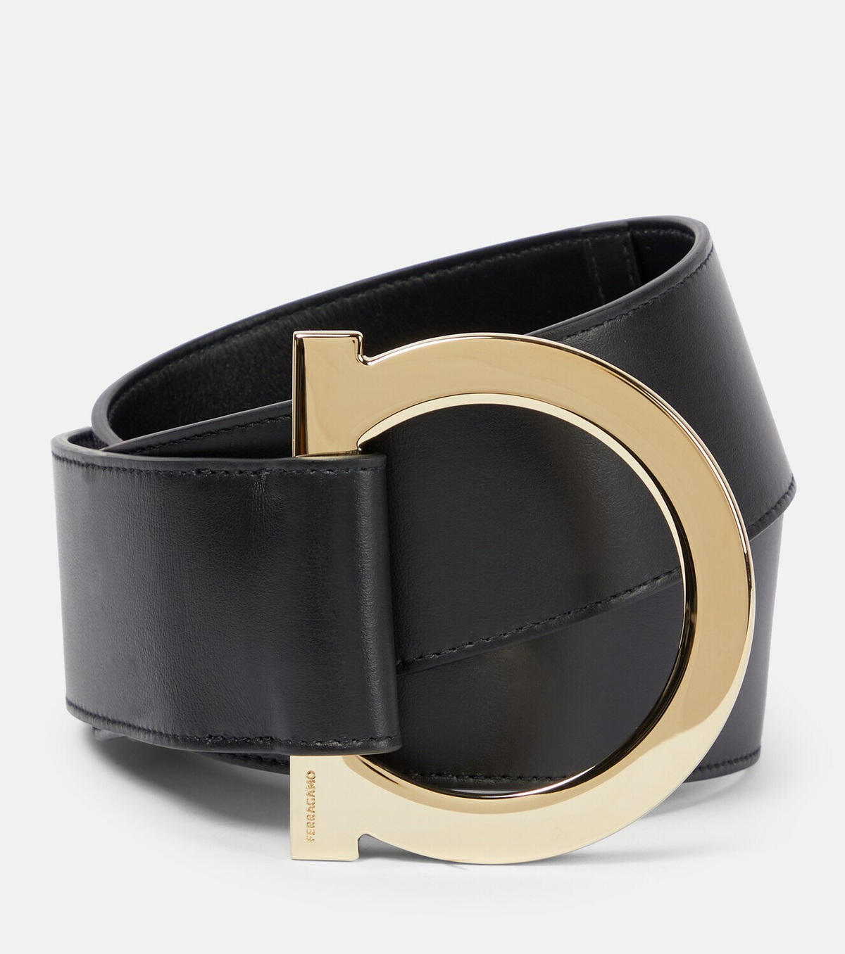 salvatore ferragamo belt gancini