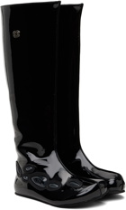 Rombaut SSENSE Exclusive Black Alien Barefoot Tall Boots