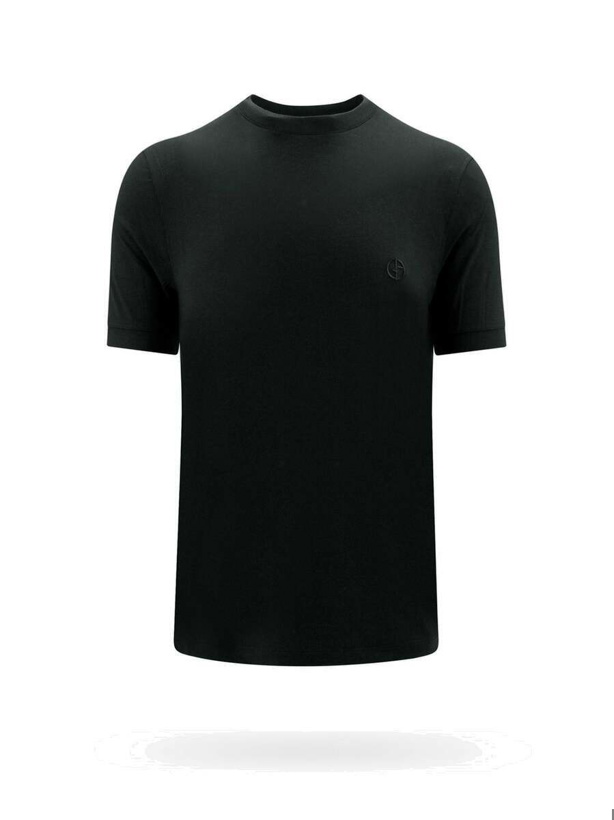 Photo: Giorgio Armani   T Shirt Black   Mens
