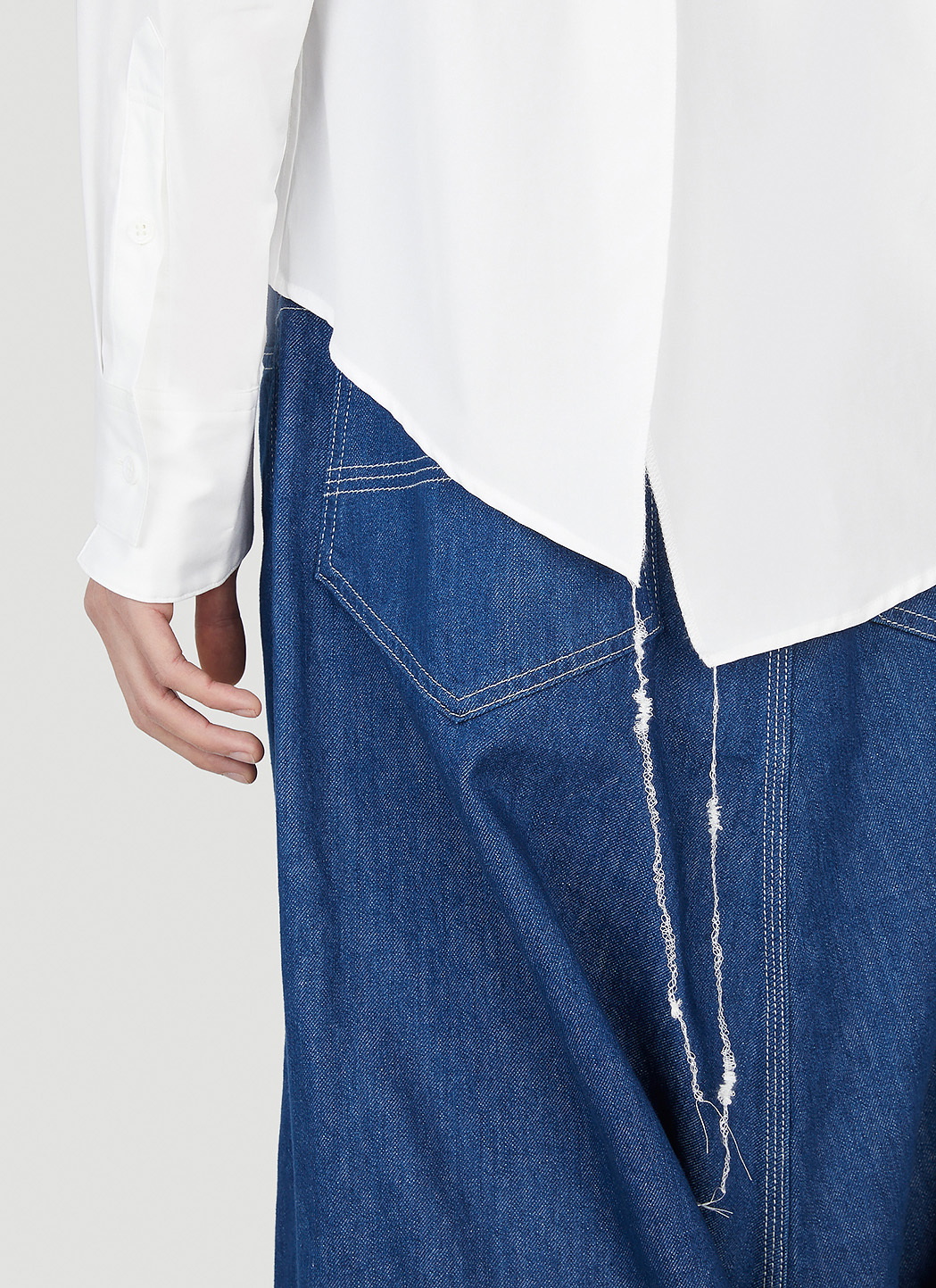 Sulvam Open Collar Shirt