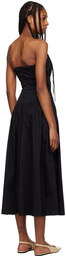 TOVE Black Lauryn Midi Dress