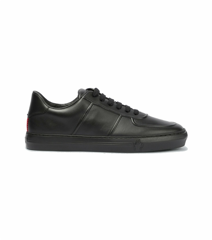 Photo: Moncler - Neue York leather low-top sneakers