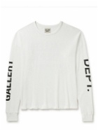Gallery Dept. - Logo-Print Cotton-Jersey Sweatshirt - White