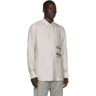 Jil Sander Off-White Printed Flyer Shirt