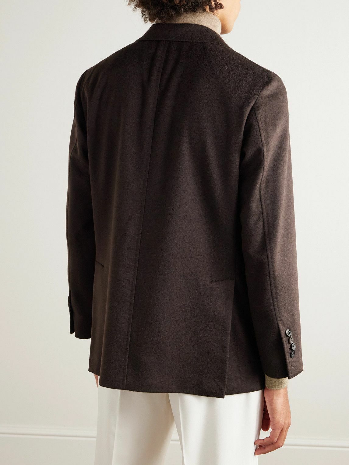 Rubinacci - Unstructured Cashmere Blazer - Brown
