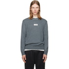 MM6 Maison Margiela Gray Wool Sweater