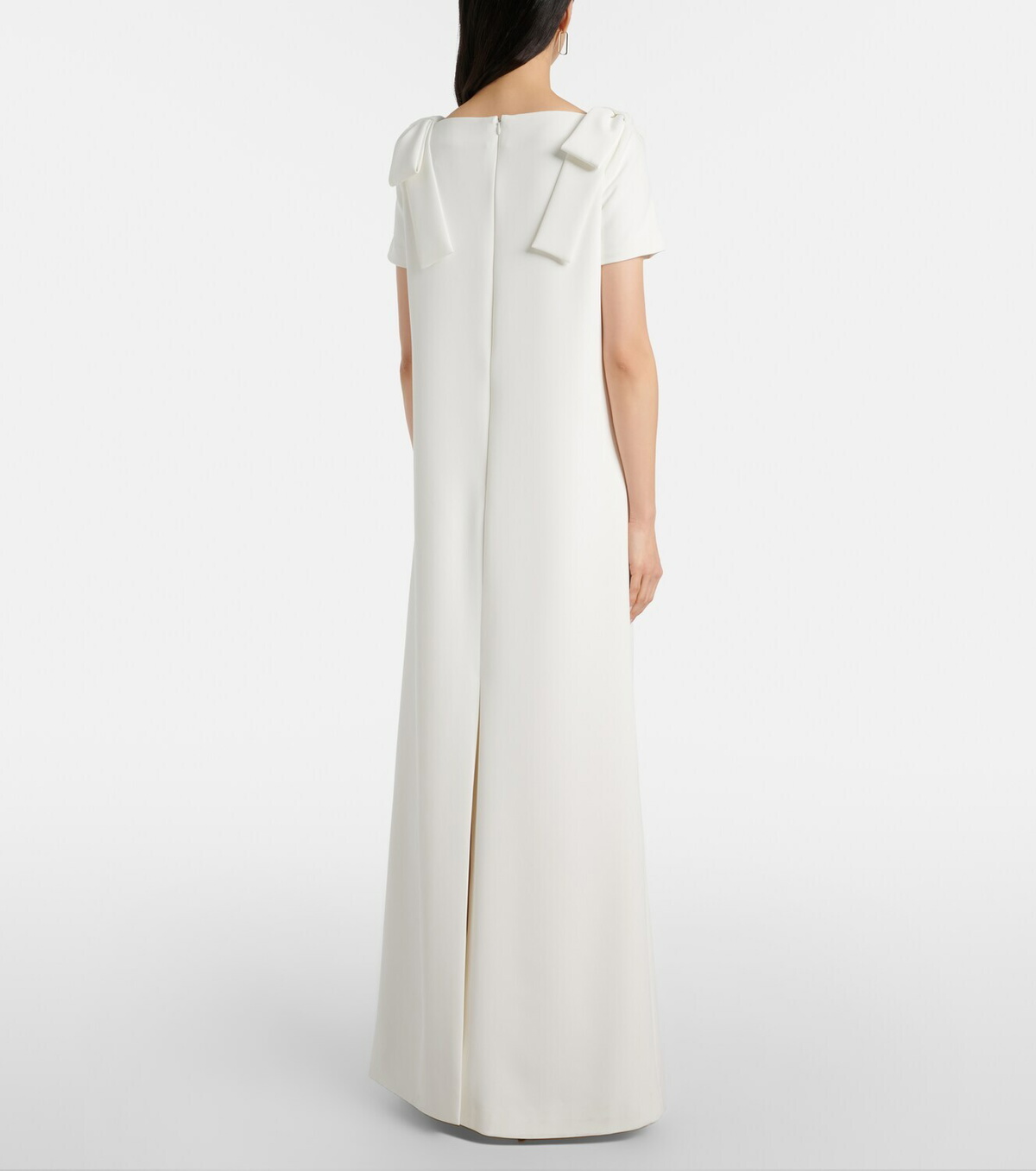 Carolina Herrera Bow-detail floral gown