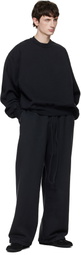 Fear of God Black Sunfaded Wide Leg Sweatpants