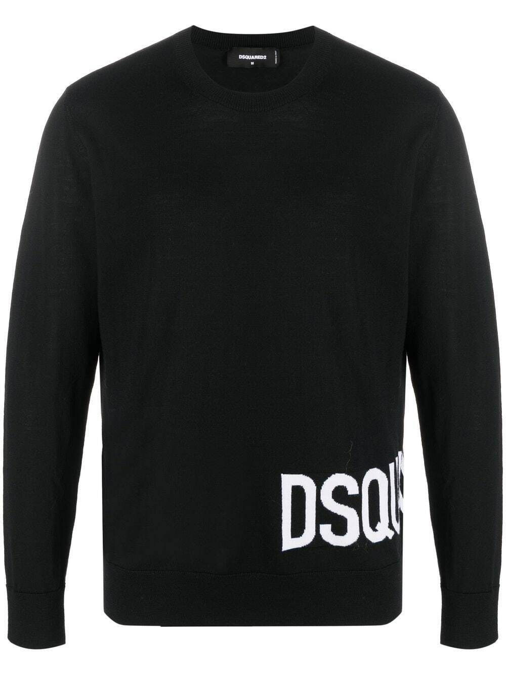 DSQUARED2 - Logo Wool Jumper Dsquared2