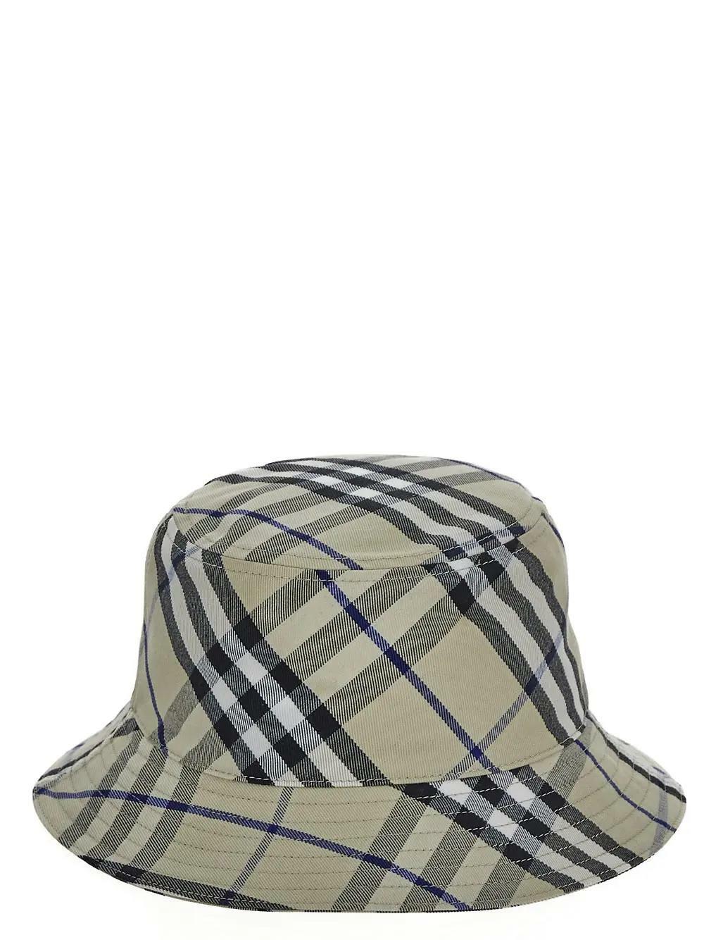 ハット BURBERRY Embroidered Polyester Blend Bucket Hat ハット BURBERRY EMBROIDERED POLYESTER BLEND BUCKET HAT