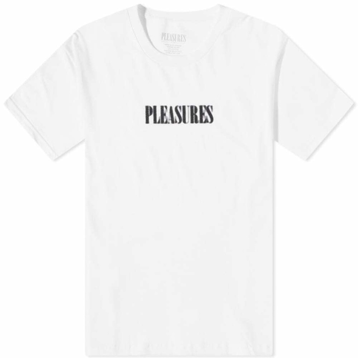 Photo: Pleasures Men's Blurry T-Shirt in White