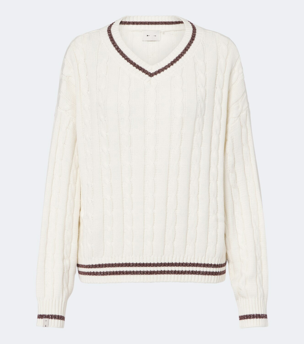 The Upside Millie cable-knit cotton sweater