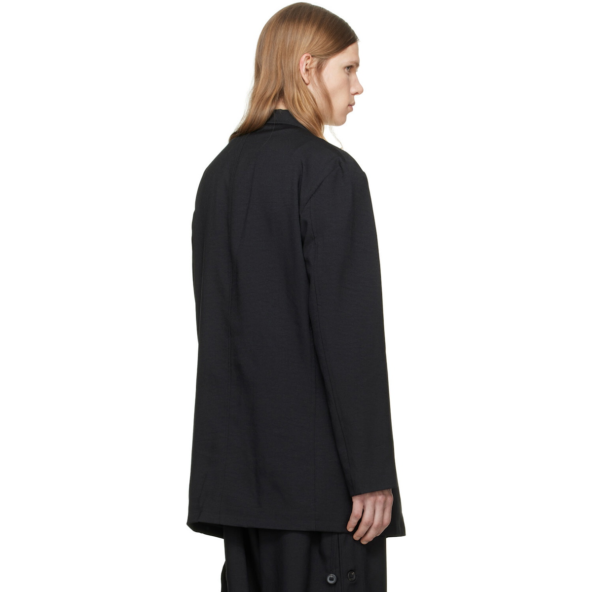 Y-3 Black Sport Uniform Chore Jacket