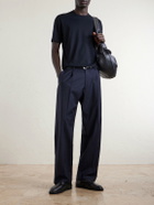 Slowear - Cotton and Silk-Blend Jersey T-Shirt - Blue