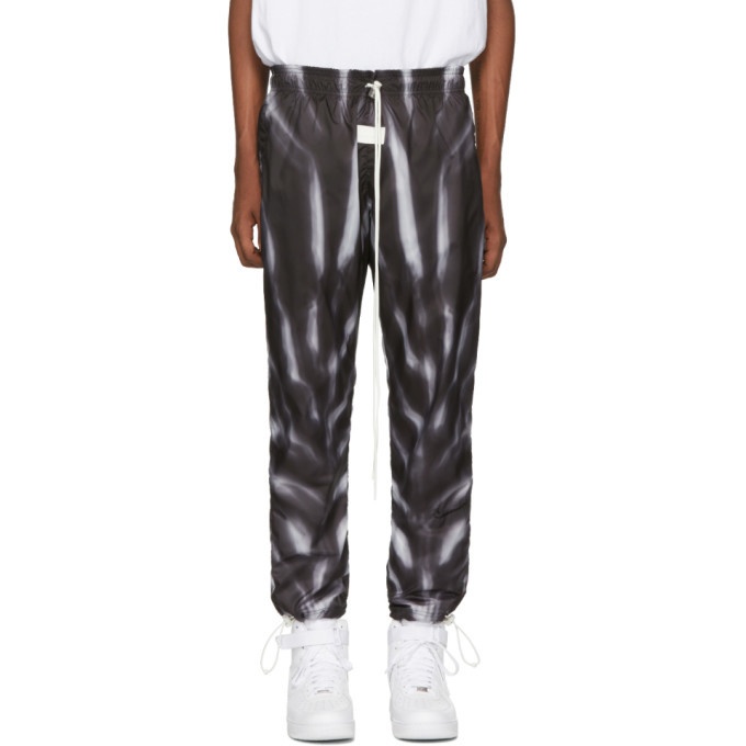 Photo: Nike Black and White Fear of God Edition AOP Lounge Pants