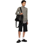 Rick Owens Taupe Tower Level Turtleneck