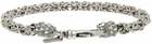 Emanuele Bicocchi Silver Byzantine Chain Bracelet